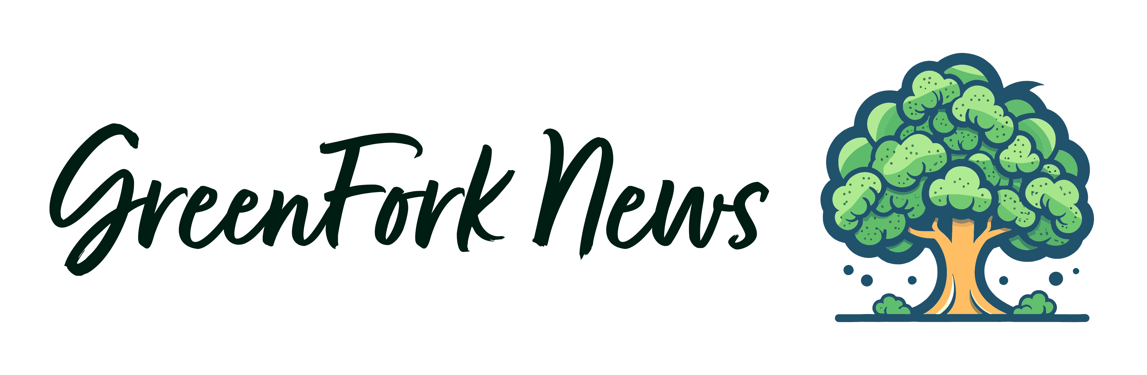 Green fork news logo