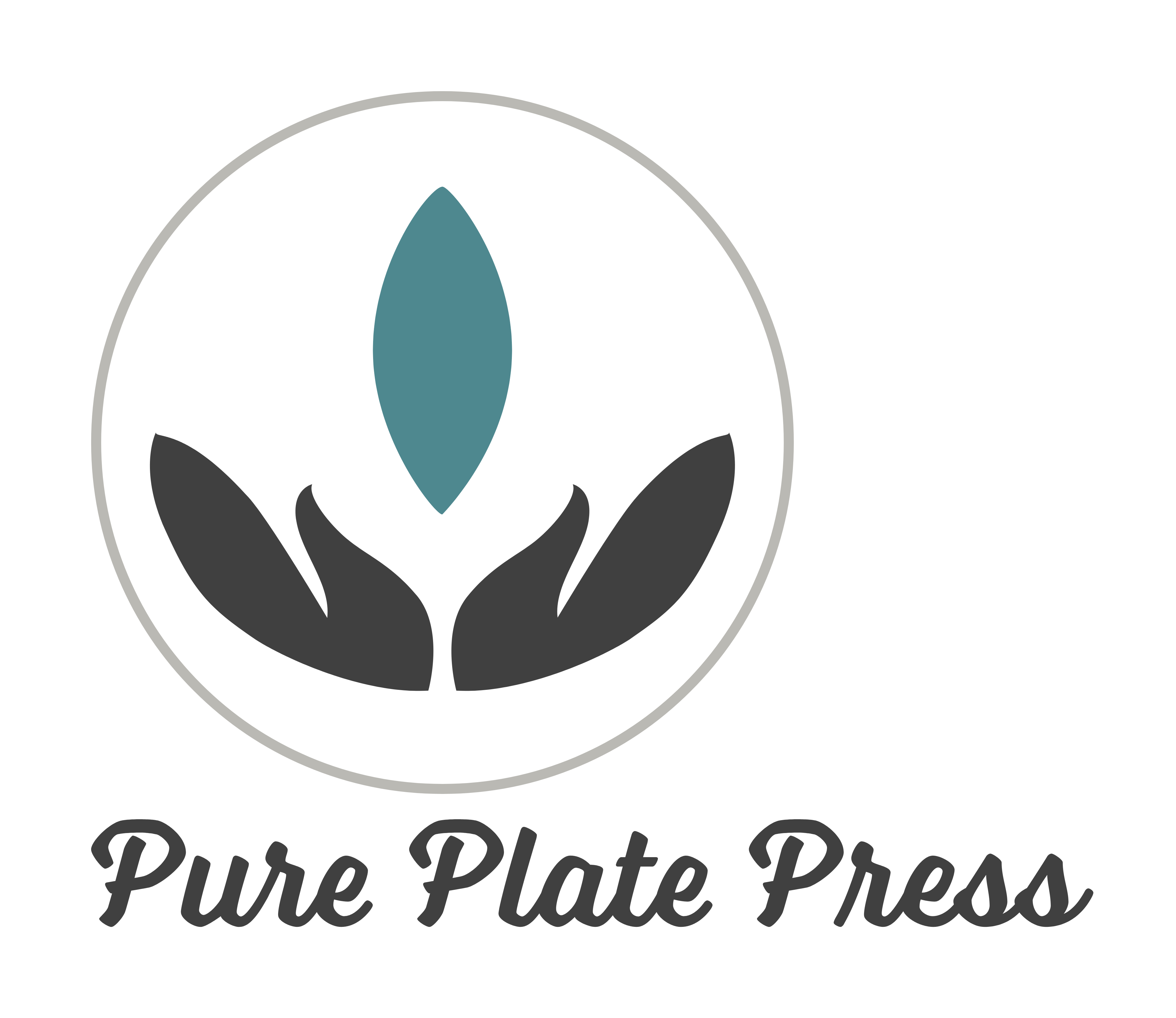Pure plate press logo